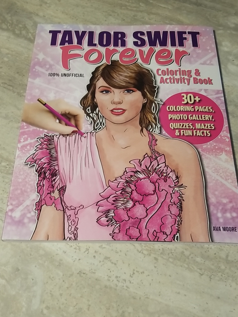 Taylor Swift Inspired Coloring & Activity Book